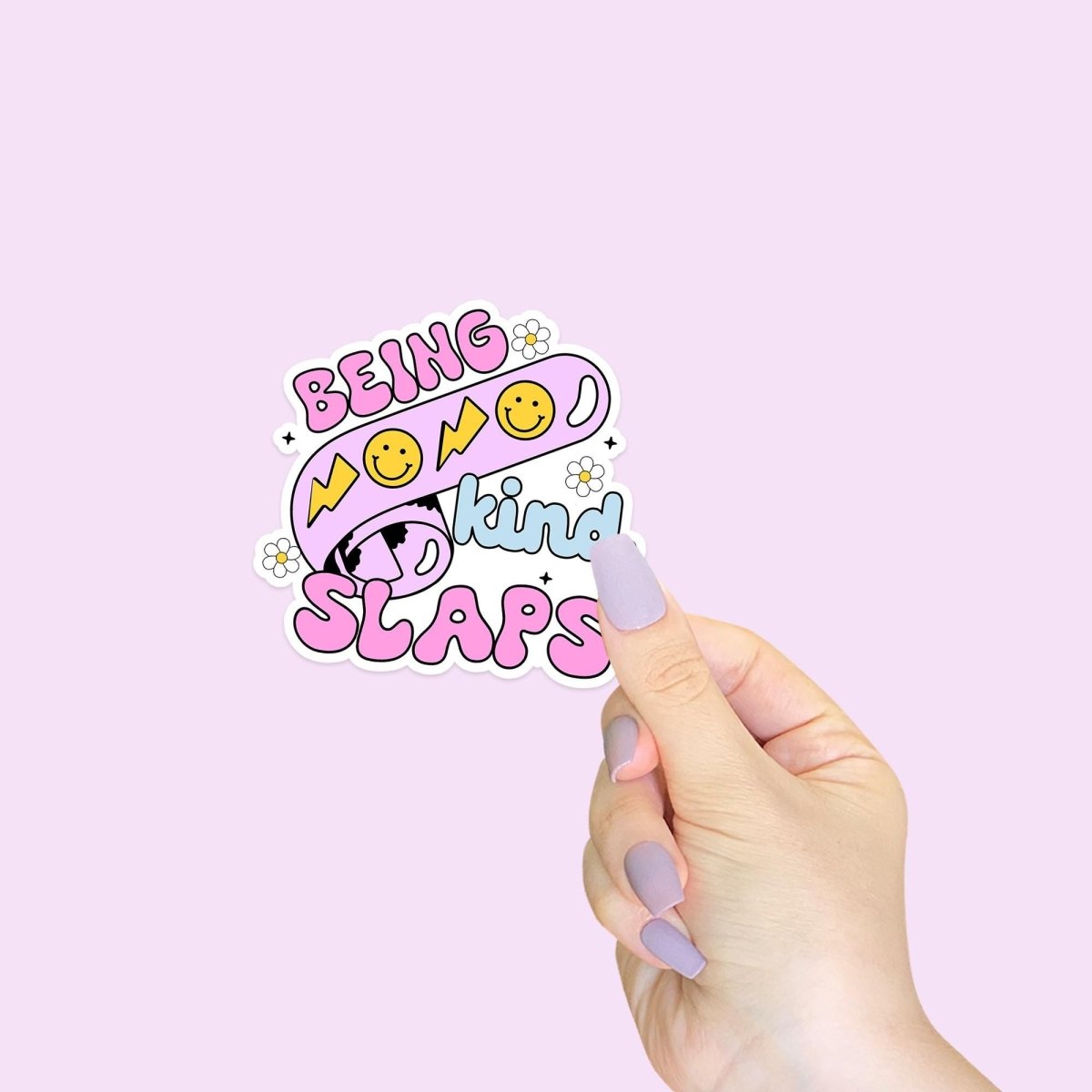 Being Kind Slaps • Die - Cut Vinyl Sticker brat slaps